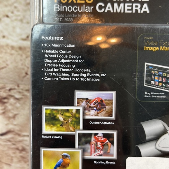 Vivitar 10 x 25 Binocular Digital Camera NWT - Picture 3 of 6